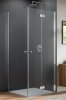 Radaway Nes KDD B / KDD I kabina 100x100cm prawa chrom przejrzyste 10024100-01-01R/10015100-01-01L